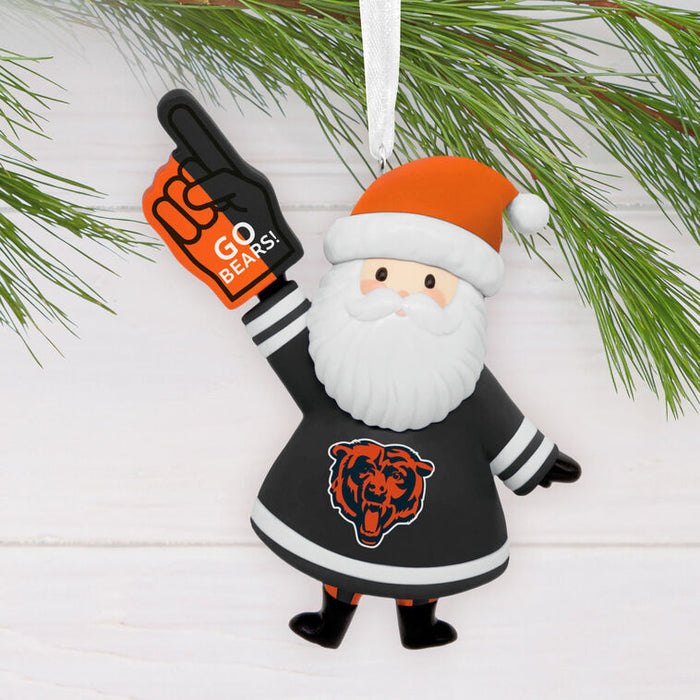 NFL Chicago Bears Santa Fan Hallmark Ornament