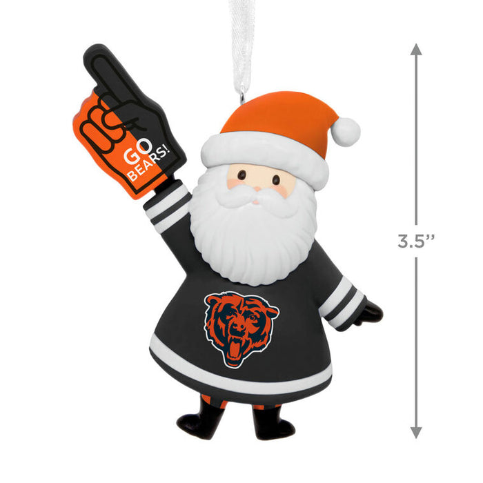 NFL Chicago Bears Santa Fan Hallmark Ornament
