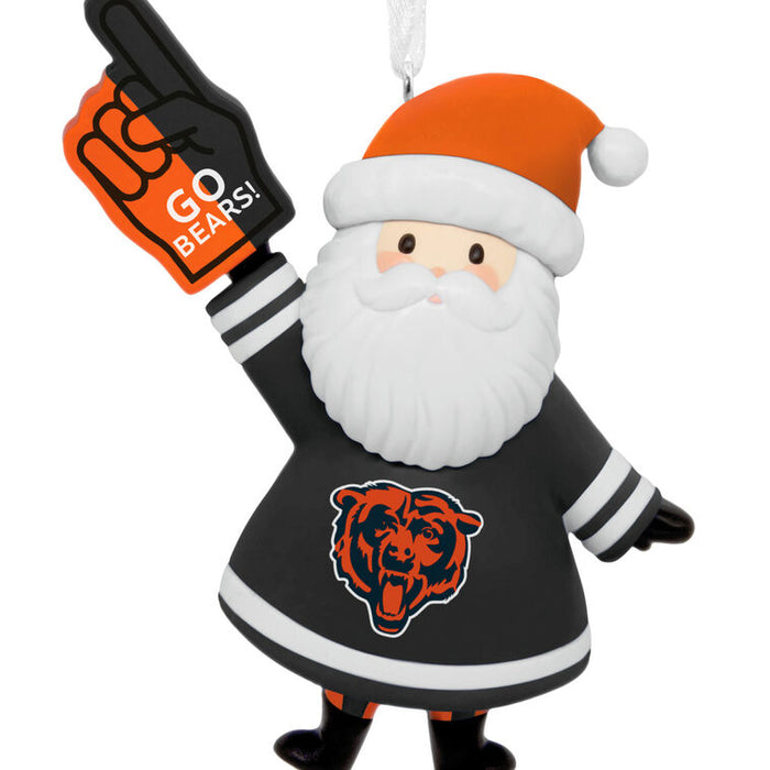 NFL Chicago Bears Santa Fan Hallmark Ornament
