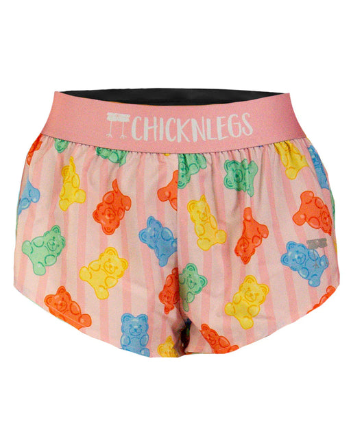 ChicknLegs Women's Gummy Bears 1.5" Split Shorts