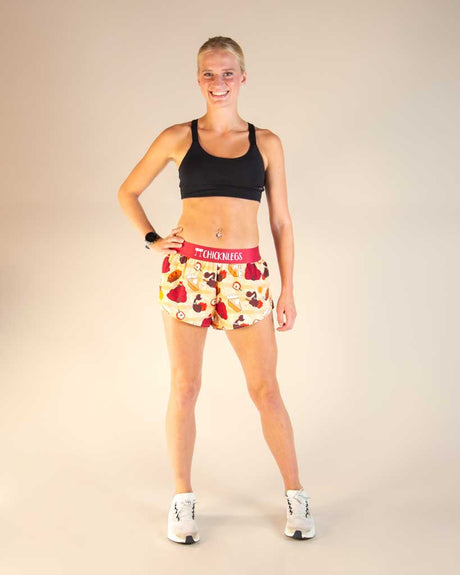 ChicknLegs Women's Feast Mode 1.5" Split Shorts