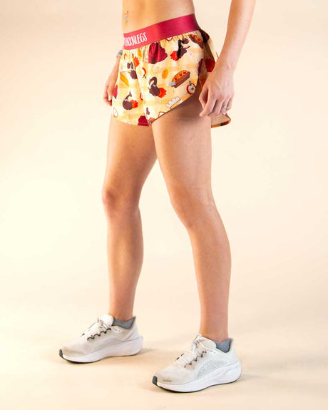 ChicknLegs Women's Feast Mode 1.5" Split Shorts