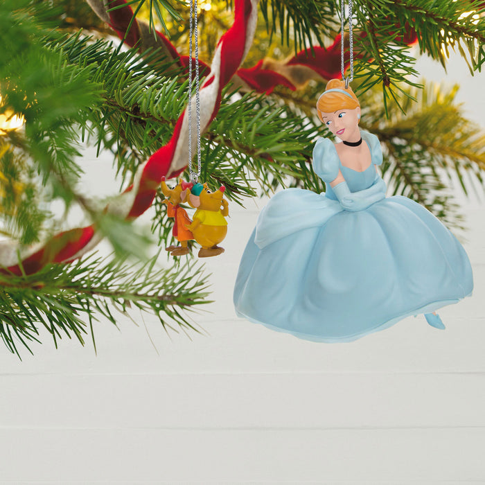 Disney Cinderella Jaq and Gus Love Cinderelly 2023 Christmas Ornaments