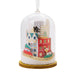 Signature City Scene Cloche Glass and Paper Hallmark Ornament