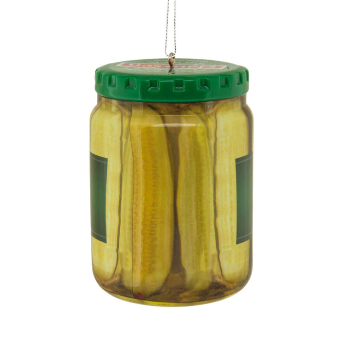Kraft Claussen™ Pickles Jar Shatterproof Hallmark Ornament