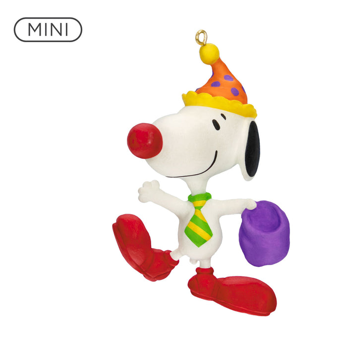 Mini The Peanuts® Gang Clowning Around Snoopy 2023 Ornament