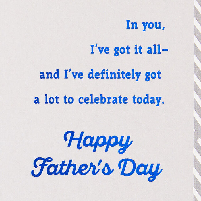 My Life Is Better Because of You Father's Day Card for Husband