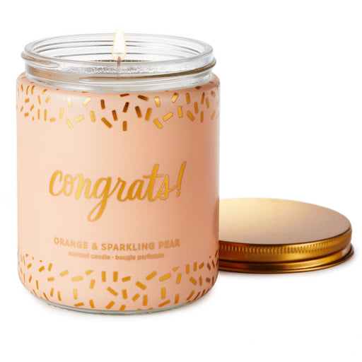 Congrats! Scented Single-Wick Jar Candle