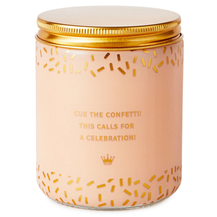 Congrats! Scented Single-Wick Jar Candle