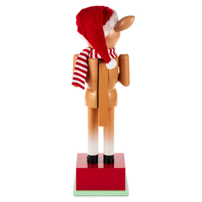Reindeer Countdown Nutcracker Figurine, 15.5"