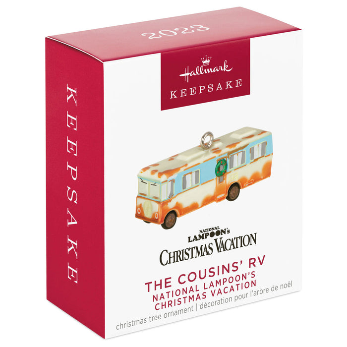 Dated 2023 Mini National Lampoon's Christmas Vacation™ The Cousins’ RV Ornament
