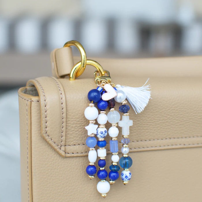 Holy Water Cross Keychain | Bag Charm