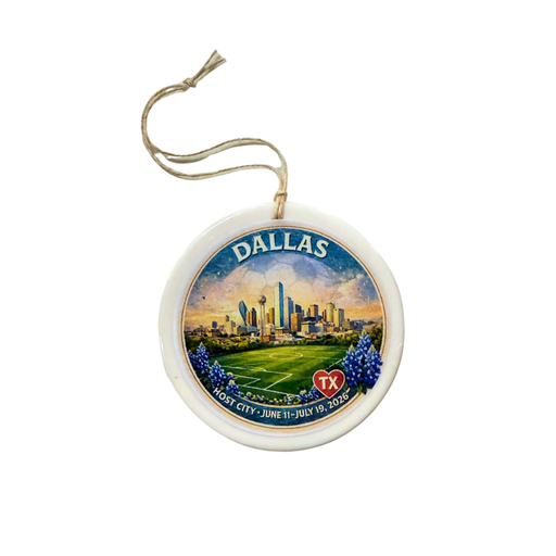 Summer 2026 Dallas Ceramic Ornament