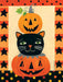 Regal Comfort® Pumpkin Cat Throw Blanket