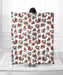 Winter Cardinal Faux Fur Blanket