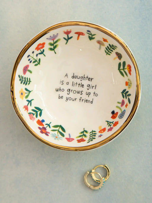 Daughter Friend Ceramic Giving Trinket Bowl