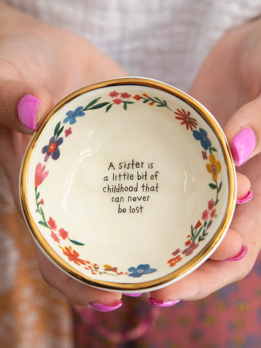 Sister Ceramic Giving Trinket Bowl