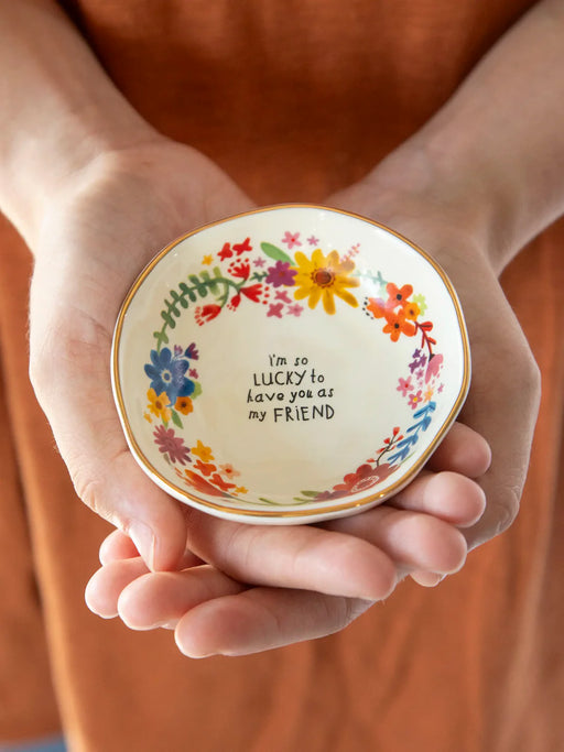 Lucky Friend Perfect Little Trinket Bowl