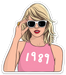 Taylor Swift 1989 Die Cut Sticker