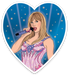 Taylor Swift Greatest Era Heart Die Cut Sticker