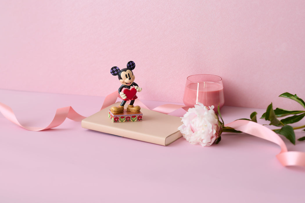 Mickey Heart Figurine by Jim Shore