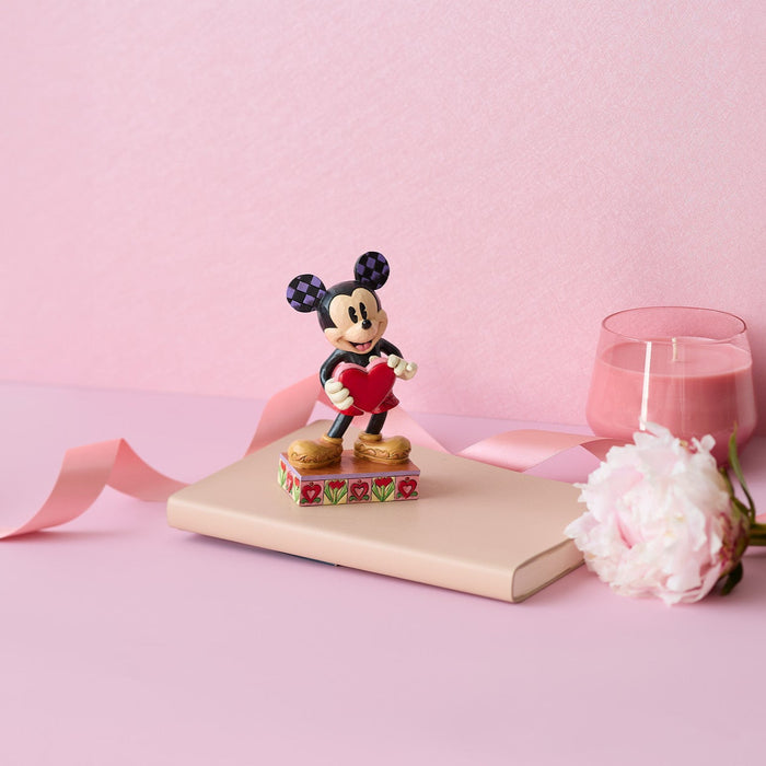 Mickey Heart Figurine by Jim Shore