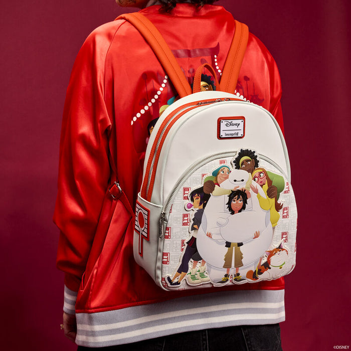 Big Hero 6 10th Anniversary Baymax Gang Mini Backpack