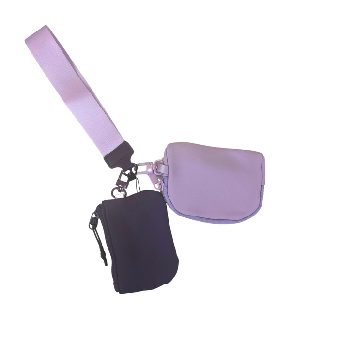 Lavender wristlet hotsell