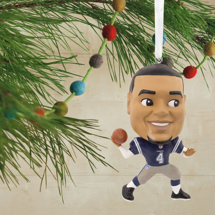 NFL Dallas Cowboys Dak Prescott Bobblehead Hallmark Ornament