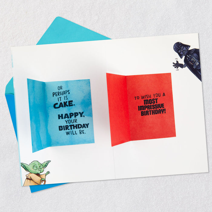 Star Wars™ Both Sides of the Force Funny Birthday Card With Mini Cards