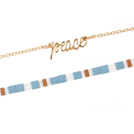 DaySpring Peace Double-Strand Necklace