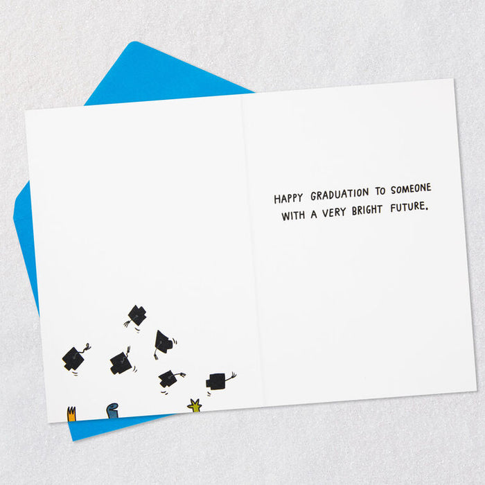 Very Bright Future Funny Graduation Card