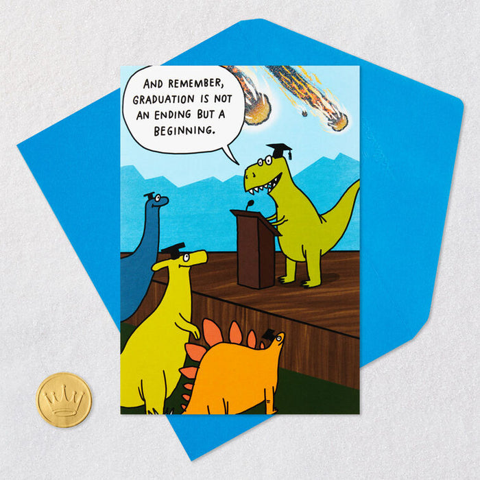 Very Bright Future Funny Graduation Card