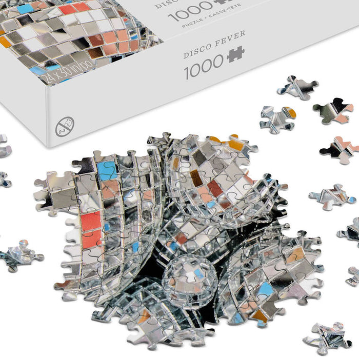 Disco Balls Collage 1000-Piece Puzzle 