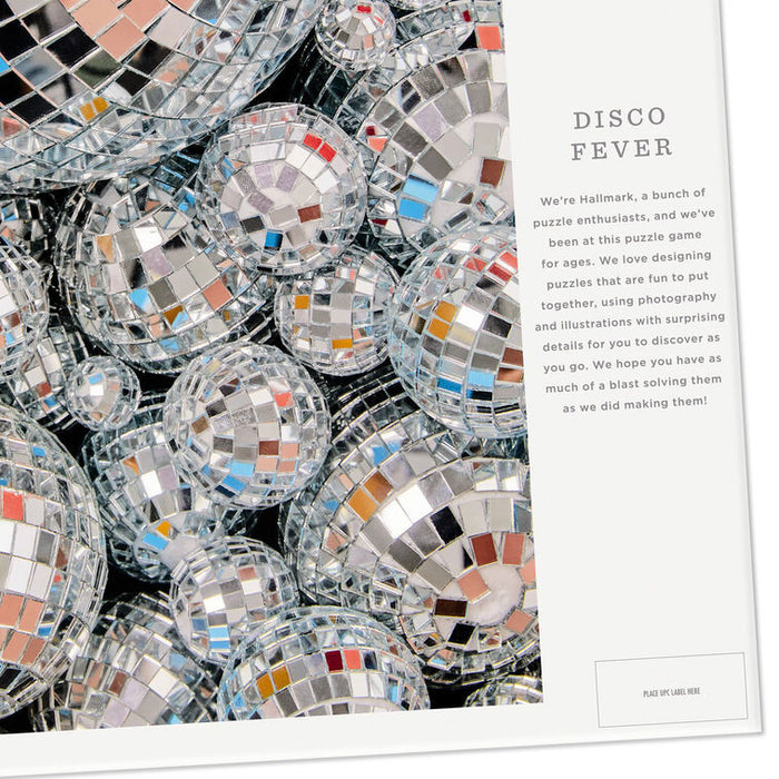 Disco Balls Collage 1000-Piece Puzzle 
