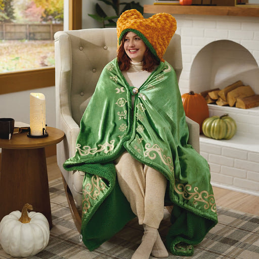 Disney Hocus Pocus Winifred Sanderson Hooded Blanket