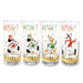 Disney 100 Years of Wonder Mickey and Friends Parade Holiday Glasses