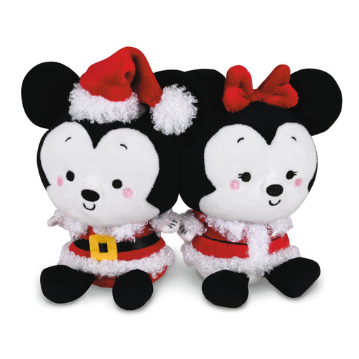 Better Together Disney Mickey and Minnie Holiday Magnetic Plush