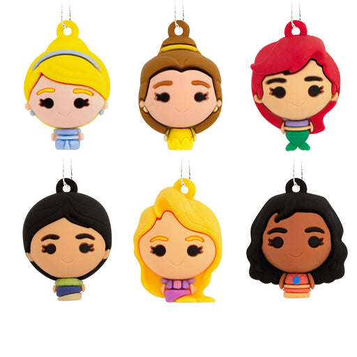 Mini Disney Princess Shatterproof Hallmark Ornaments