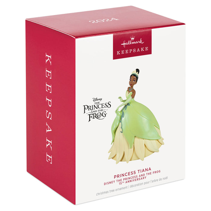 Disney The Princess and the Frog 15th Anniversary Princess Tiana 2024 Ornament