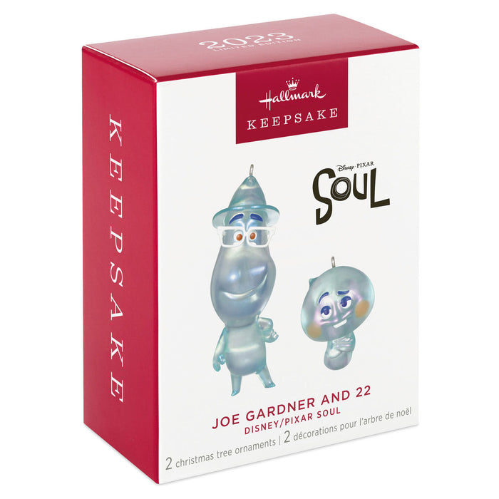 Dated 2023 Disney/Pixar Soul Joe Gardner and 22 Limited Quantity Ornaments