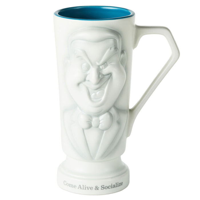 Disney The Haunted Mansion Grinning Ghost Tall Sculpted Mug, 14 oz.