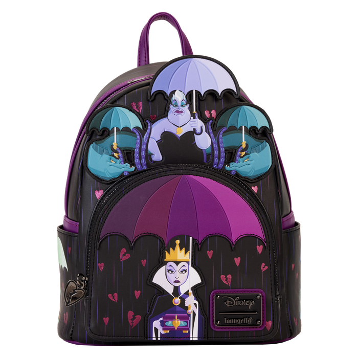 Disney Villains Curse Your Hearts Mini Backpack by Loungefly