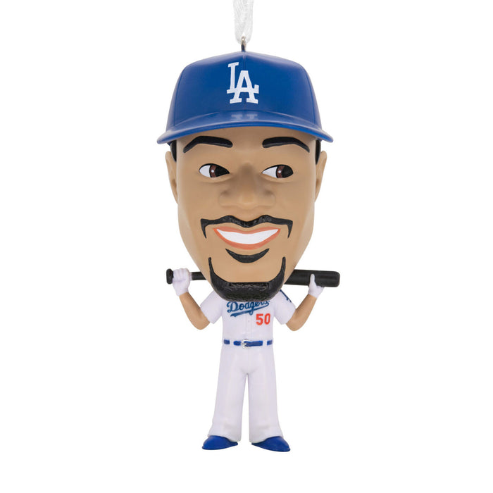 I bought a Dodgers Christmas tree topper from The MLB shop and