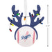 MLB Los Angeles Dodgers™ Reindeer Baseball Hallmark Ornament