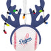 MLB Los Angeles Dodgers™ Reindeer Baseball Hallmark Ornament