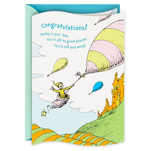 Dr. Seuss™ Oh the Places You'll Go! Today Is the Day Graduation Card