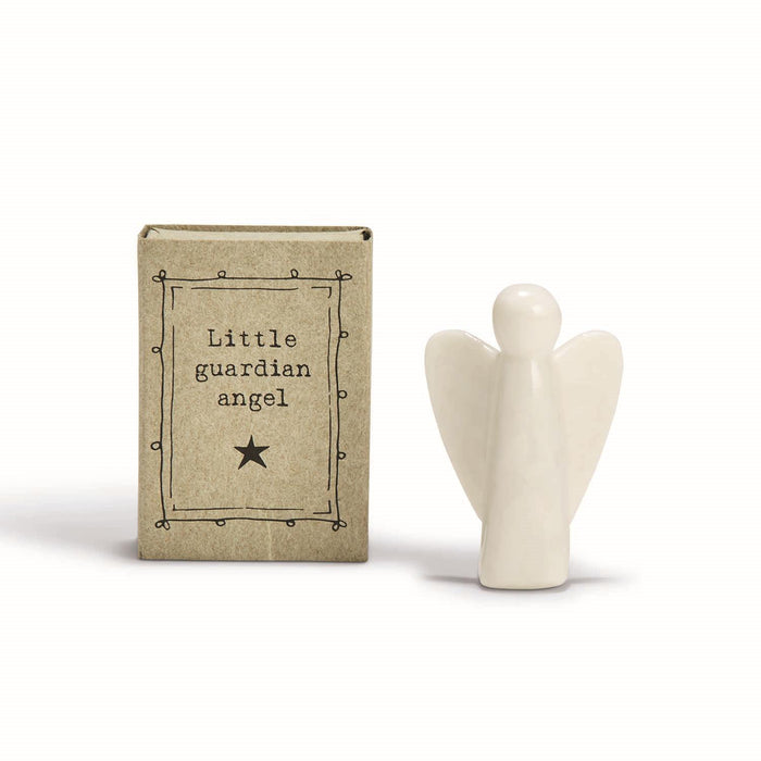 Porcelain Matchbox Little Guardian Angel