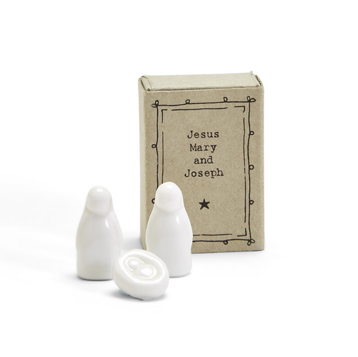 Porcelain Matchbox Nativity