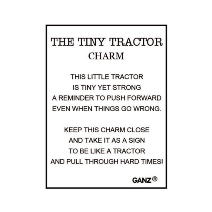 The Tiny Tractor Charm